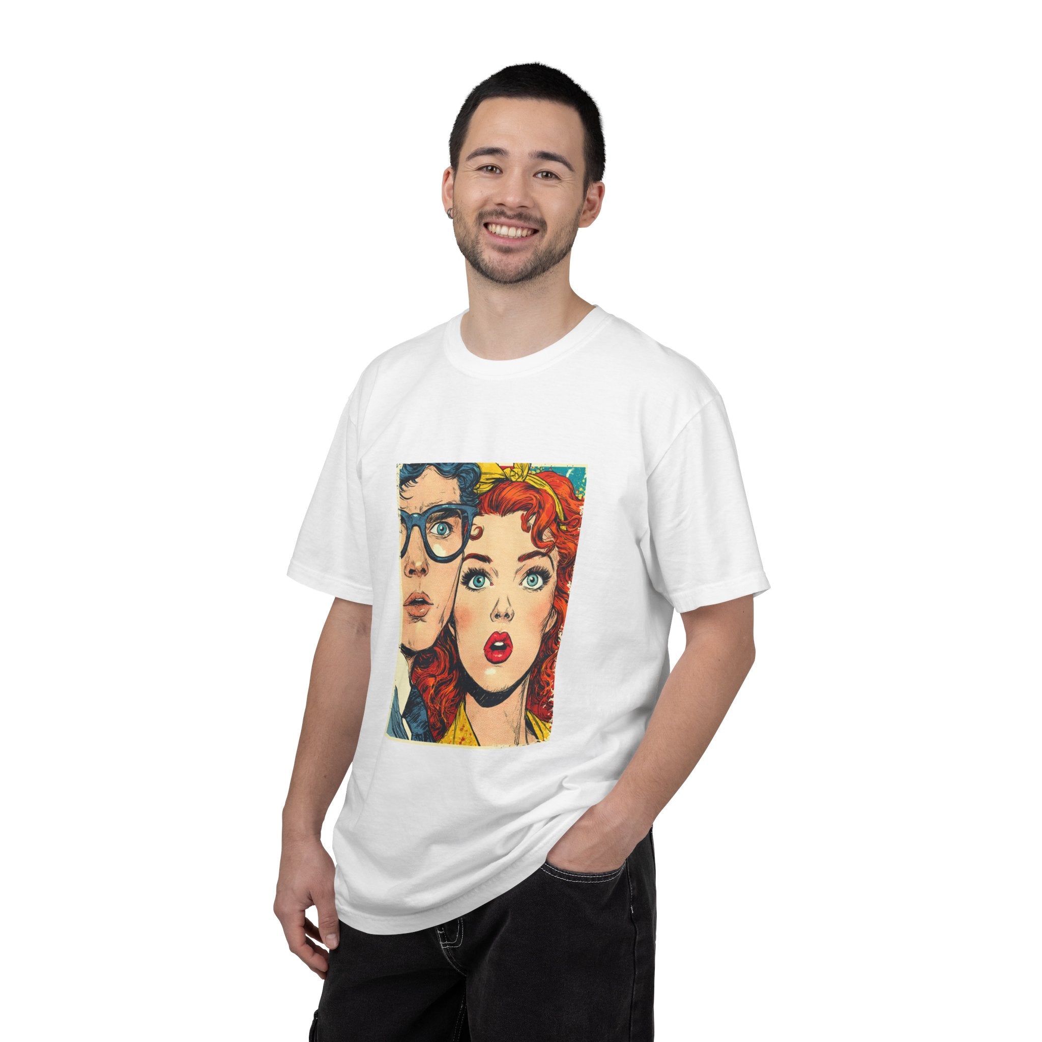 “It’s a New Day” Retro Comic Tee