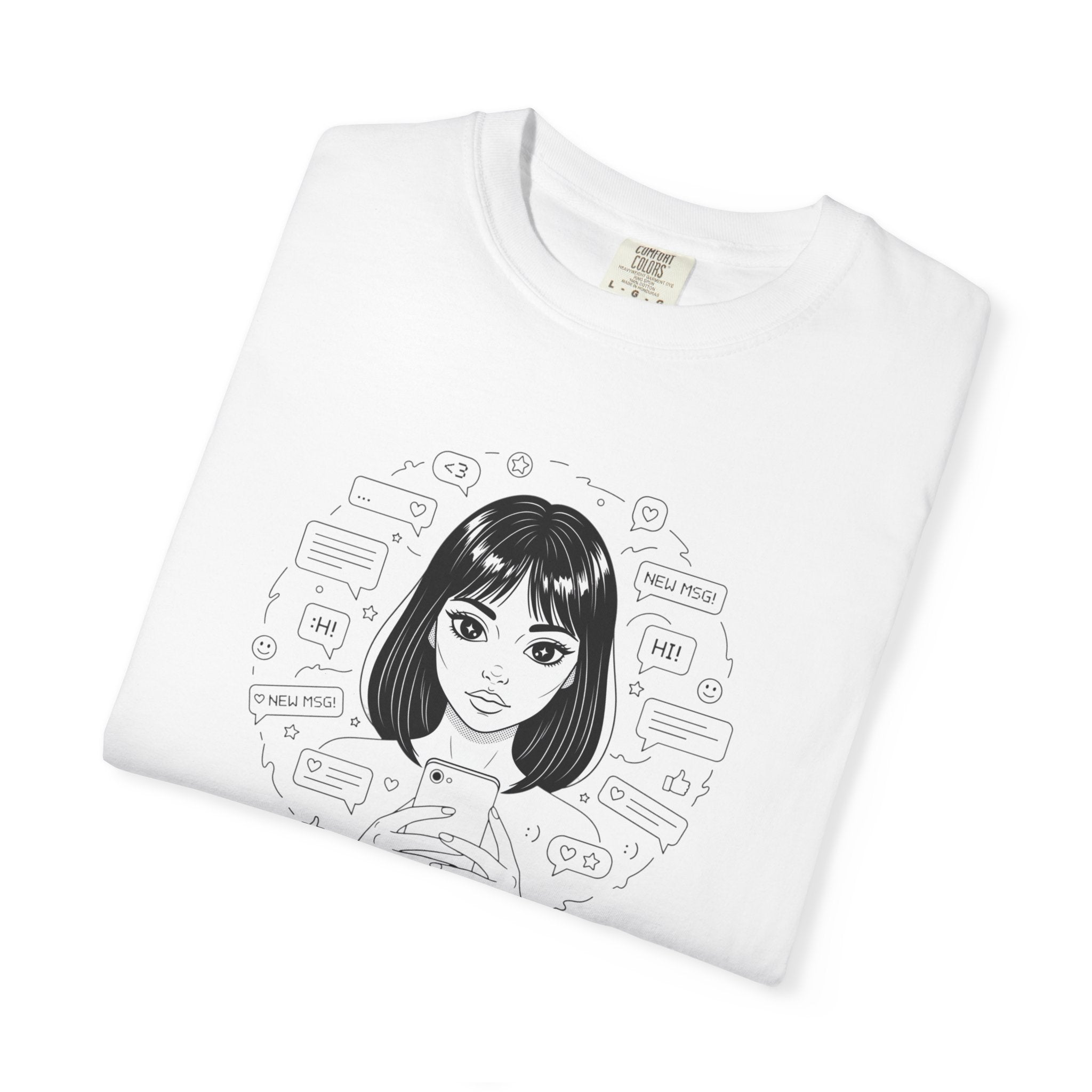 Text Admin — Retro Anime Graphic Tee