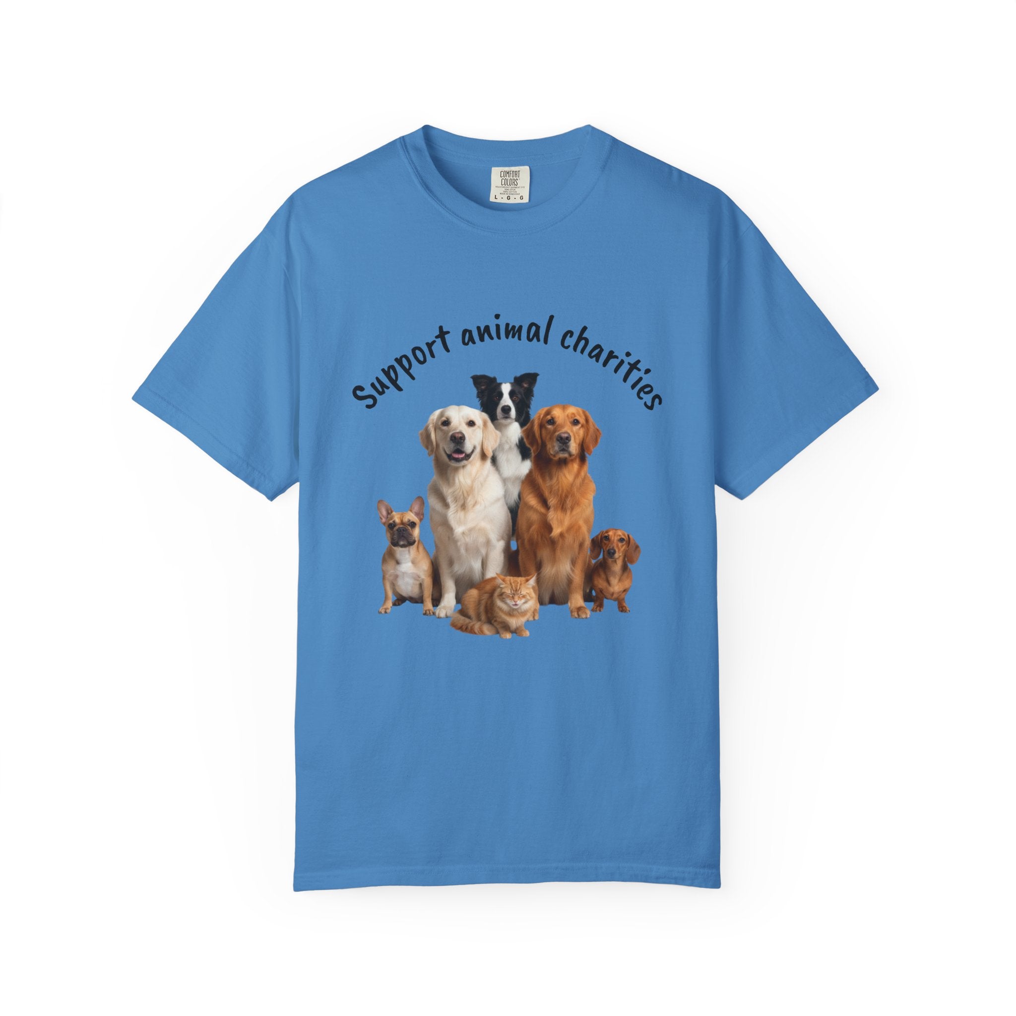 Support Animal Charities T-Shirt — Rescue Dogs Fundraiser Tee